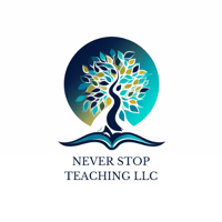 NEVER STOP TEACHING Logo